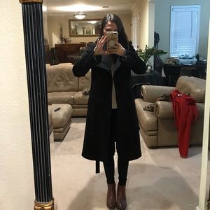 Calvin Klein black trench coat